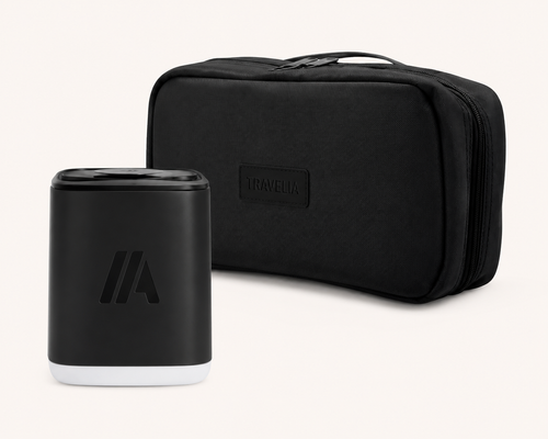 Pompe à air + Trousse de toilettes GRATUITE